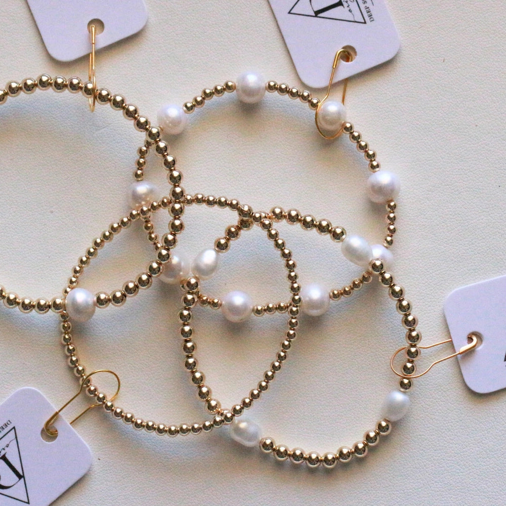 Annie Gold Filled Beaded Bracelet