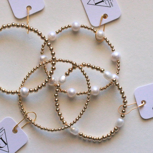 Annie Gold Filled Beaded Bracelet